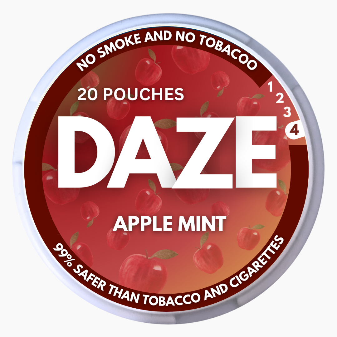 DAZE APPLE MINT | 14 mg | 20 POUCHES