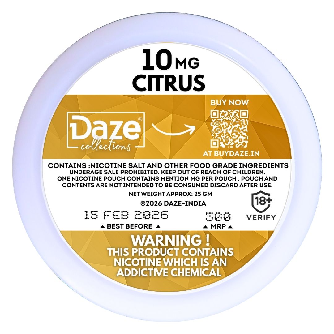 DAZE CITRUS 10 MG | 20 NIcotine Pouches