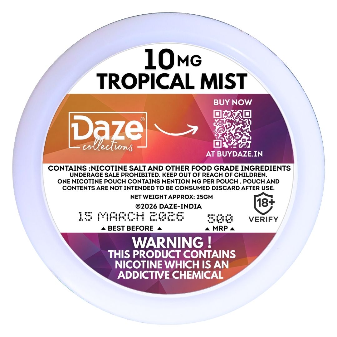 Daze Tropical Mist |10 MG |20 Nicotine Pouches