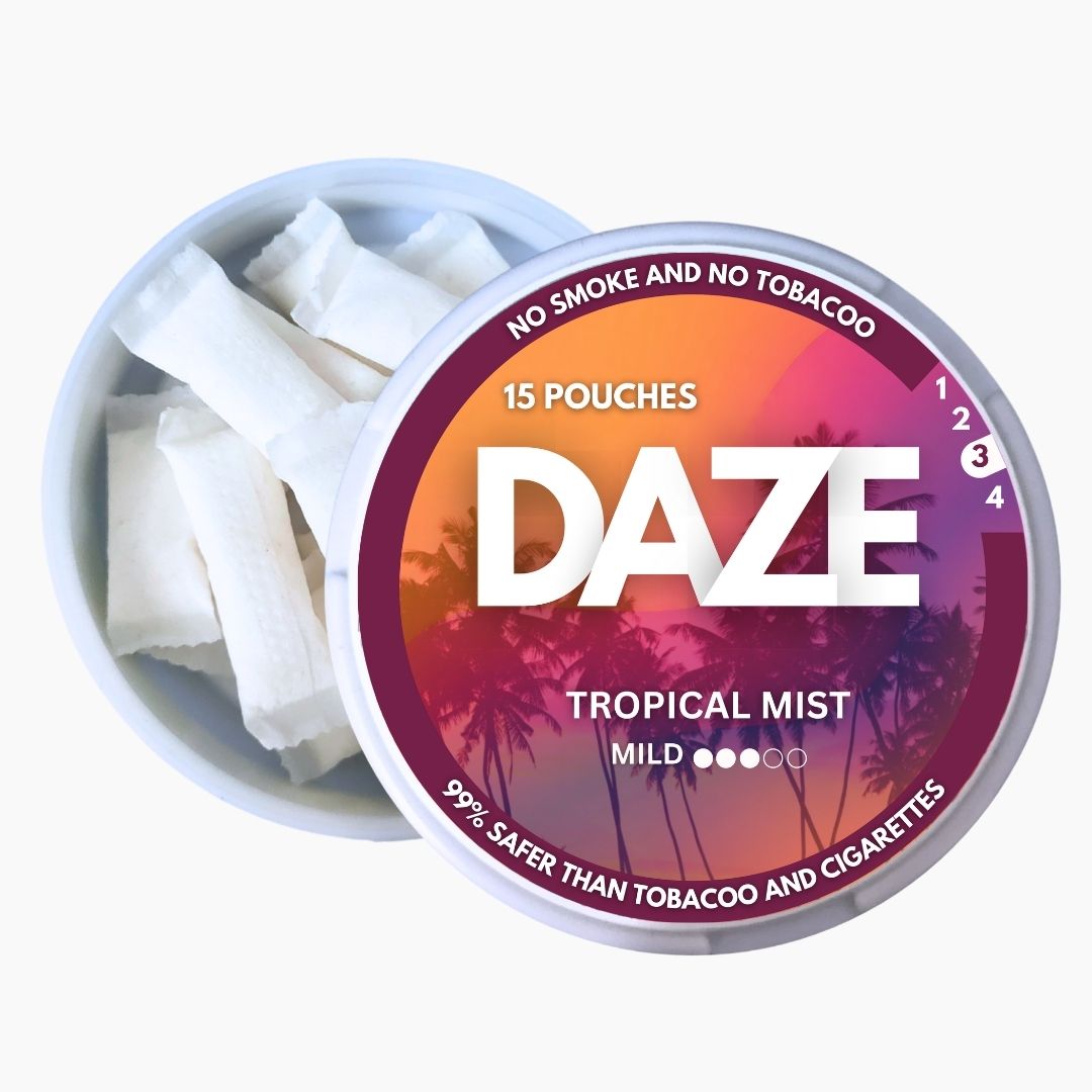 Daze Tropical Mist |15 Nicotine Pouches |10 MG